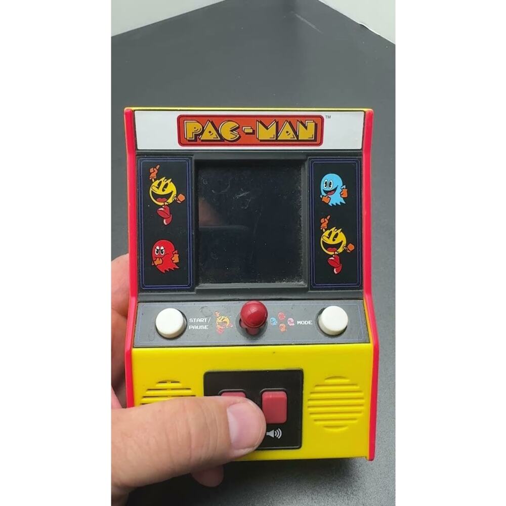 Basic Fun Pac-Man Mini Arcade Retro Game Bandai Namco Pacman Game - Picture 7 of 7